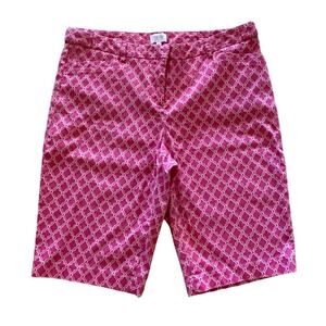 Laundry By Shelli Segal Pink Bermuda Shorts Size 8